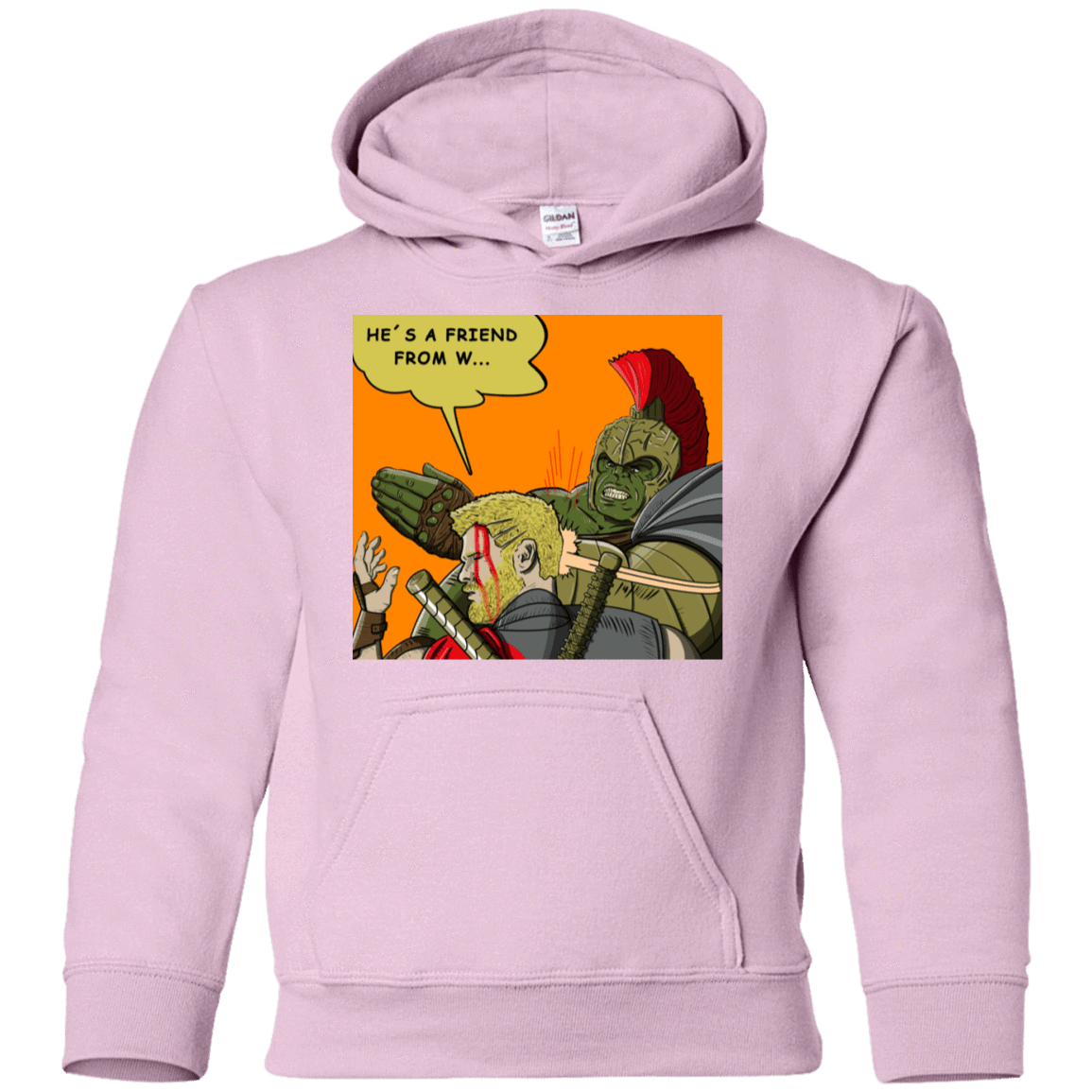 Sweatshirts Light Pink / YS Shut Up Youth Hoodie