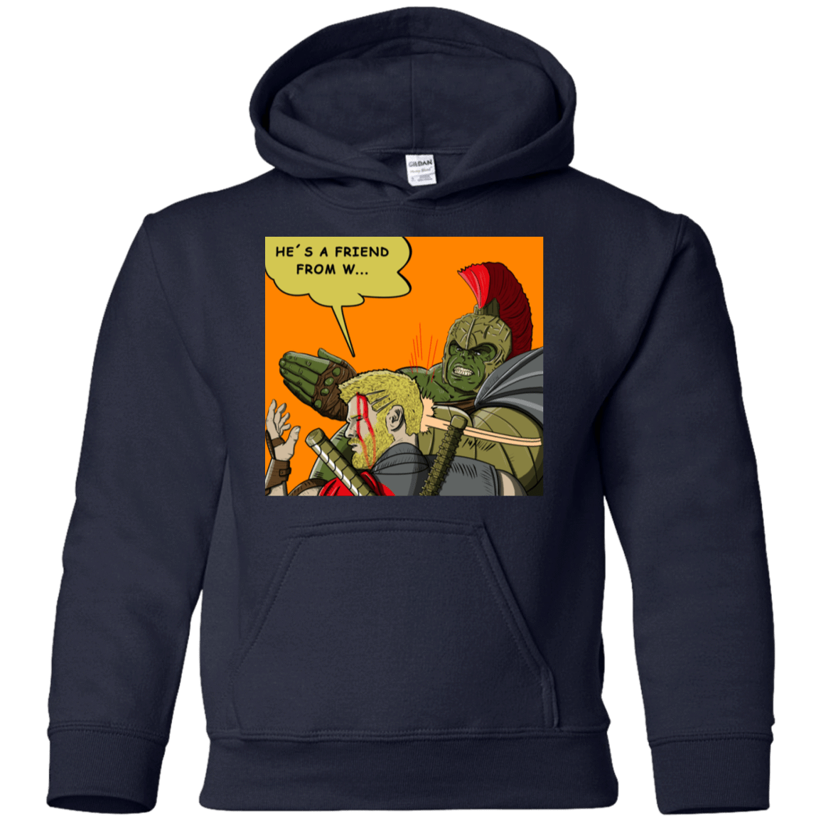 Sweatshirts Navy / YS Shut Up Youth Hoodie