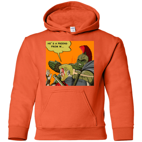 Sweatshirts Orange / YS Shut Up Youth Hoodie