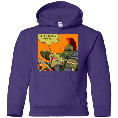 Sweatshirts Purple / YS Shut Up Youth Hoodie