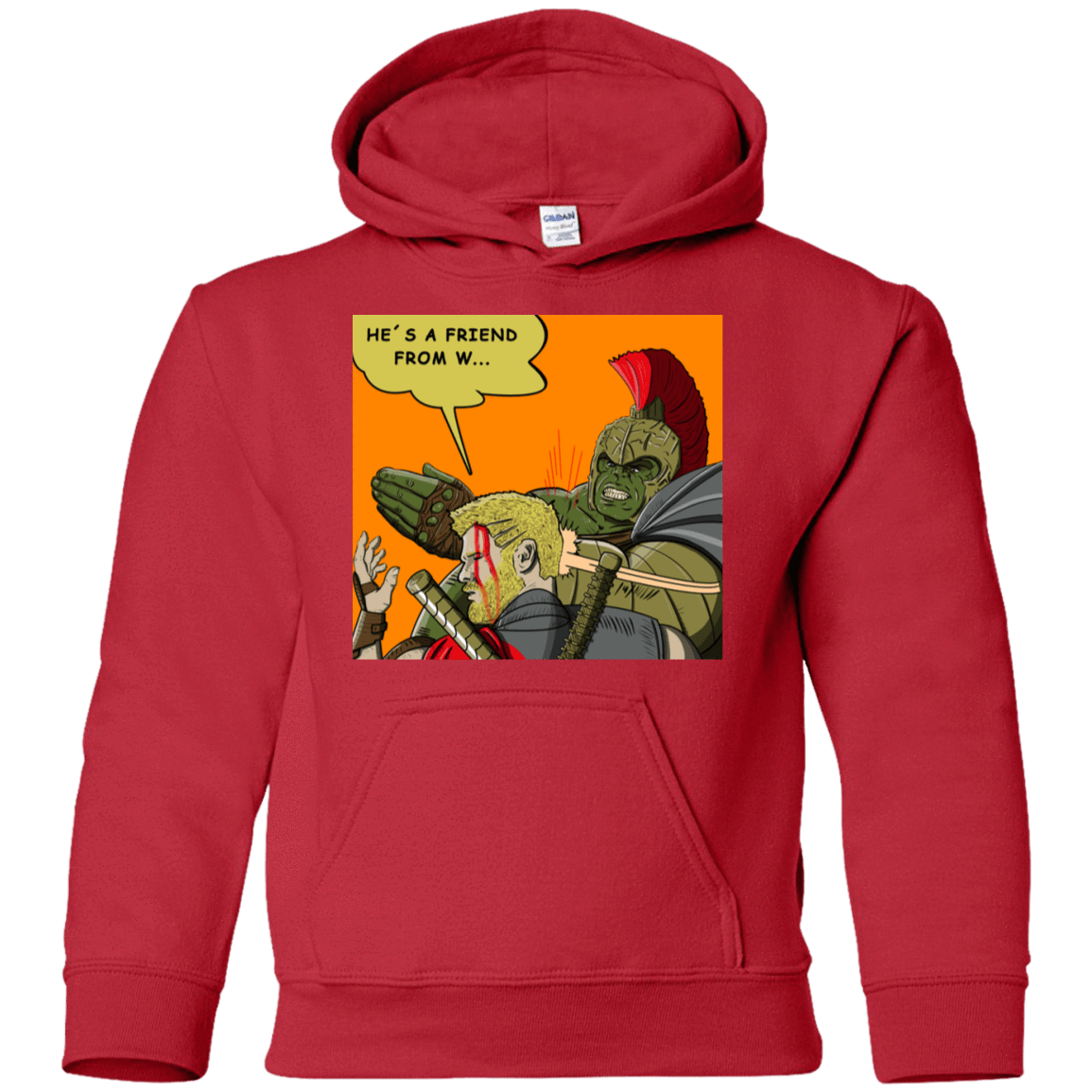 Sweatshirts Red / YS Shut Up Youth Hoodie