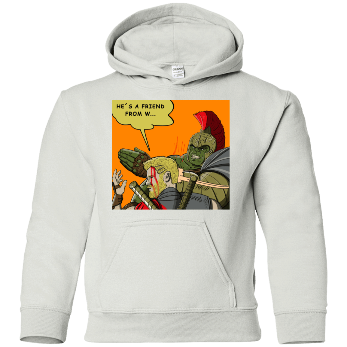 Sweatshirts White / YS Shut Up Youth Hoodie