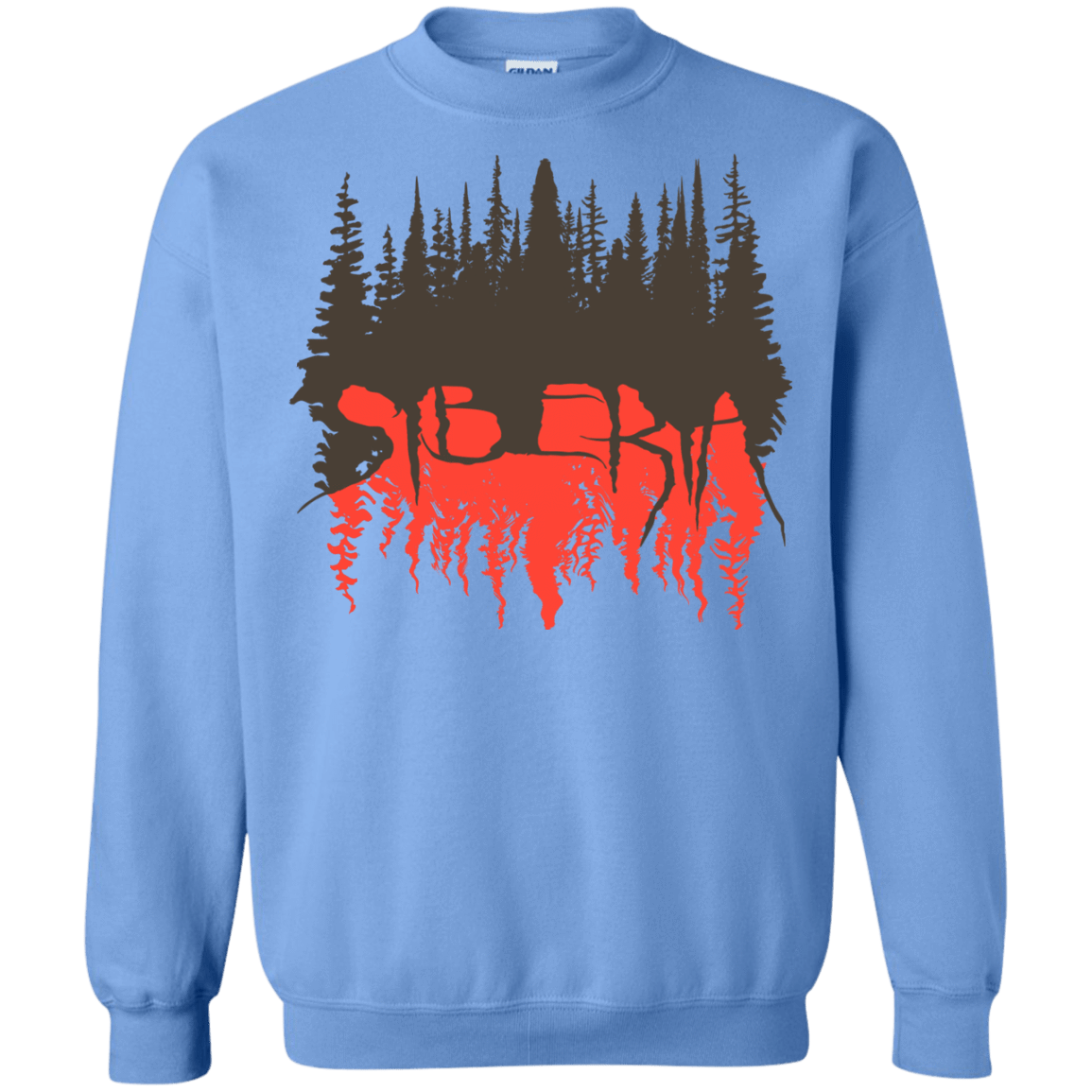 Sweatshirts Carolina Blue / S Siberia Wilderness Crewneck Sweatshirt