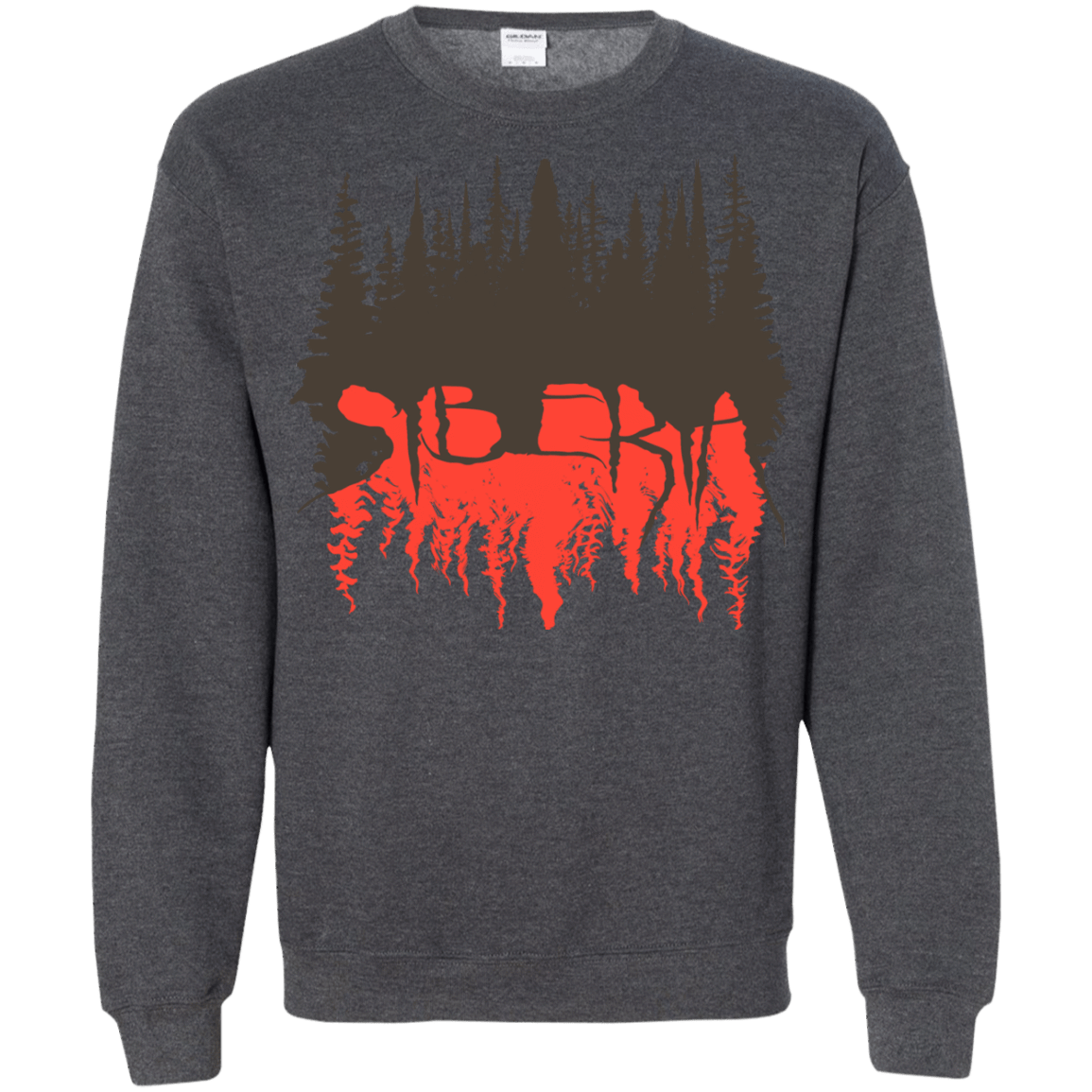 Sweatshirts Dark Heather / S Siberia Wilderness Crewneck Sweatshirt