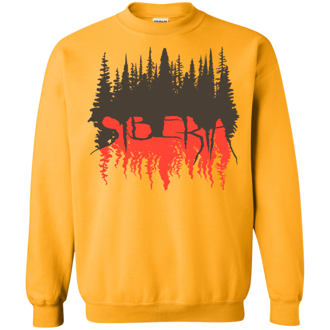 Sweatshirts Gold / S Siberia Wilderness Crewneck Sweatshirt