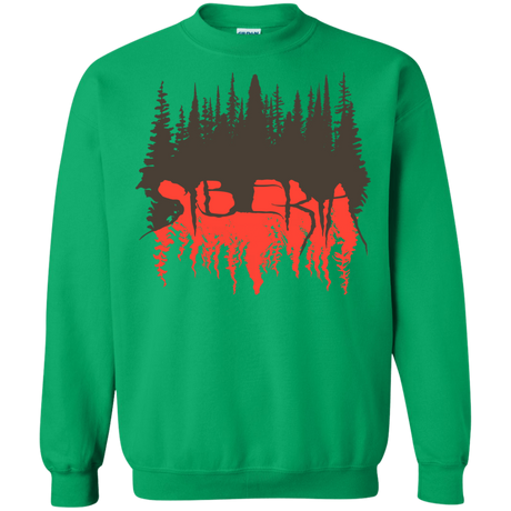 Sweatshirts Irish Green / S Siberia Wilderness Crewneck Sweatshirt