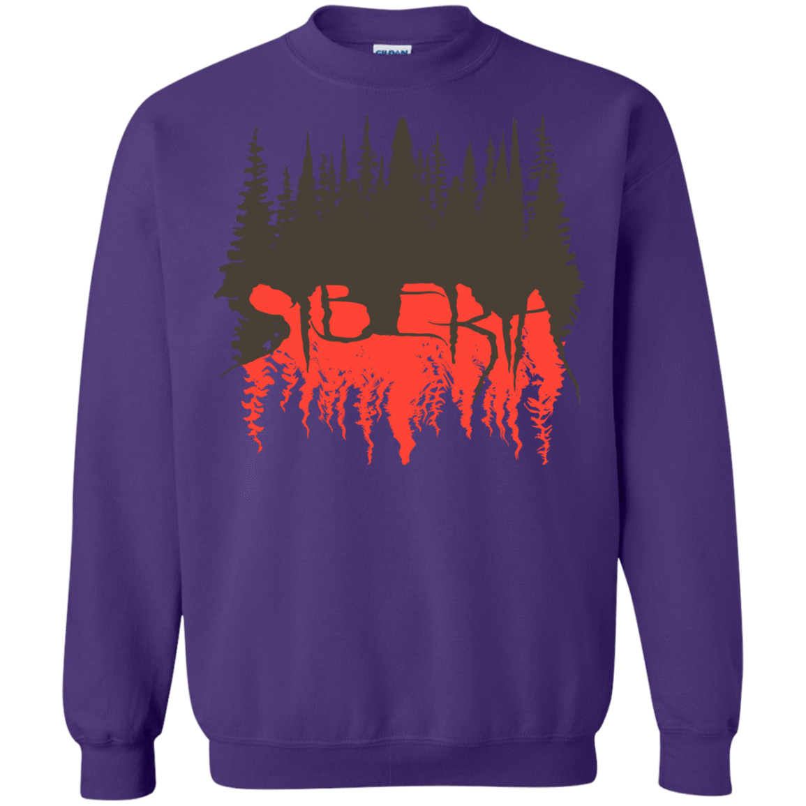 Sweatshirts Purple / S Siberia Wilderness Crewneck Sweatshirt