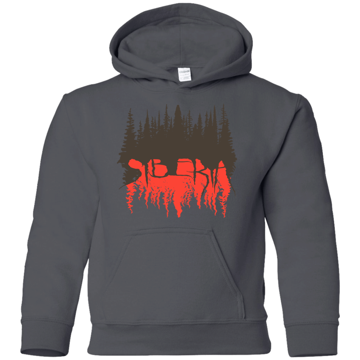 Sweatshirts Charcoal / YS Siberia Wilderness Youth Hoodie