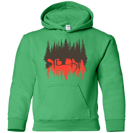 Sweatshirts Irish Green / YS Siberia Wilderness Youth Hoodie