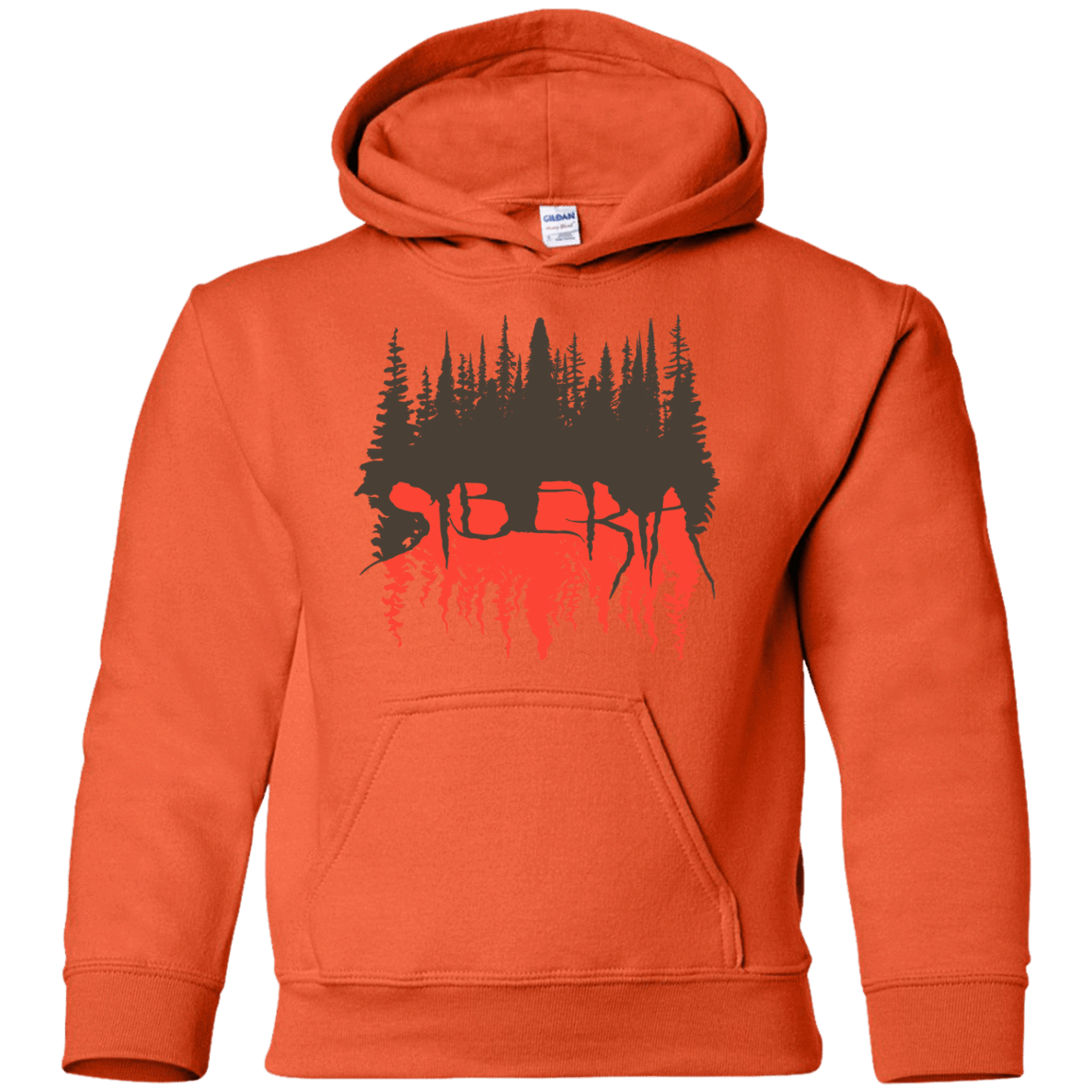 Sweatshirts Orange / YS Siberia Wilderness Youth Hoodie