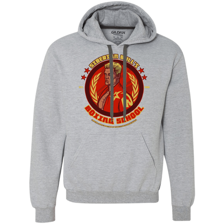 Sweatshirts Sport Grey / S Siberian Bull Premium Fleece Hoodie