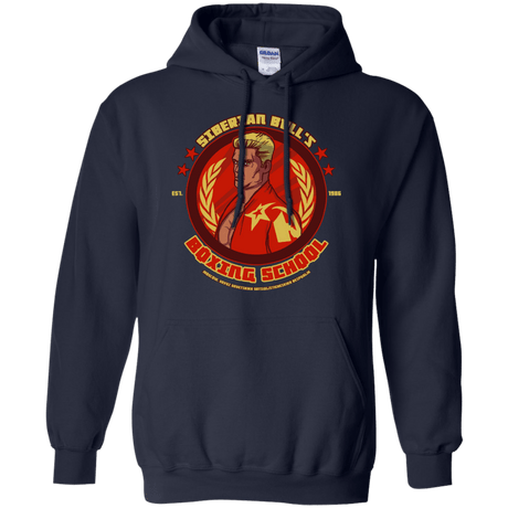 Sweatshirts Navy / S Siberian Bull Pullover Hoodie