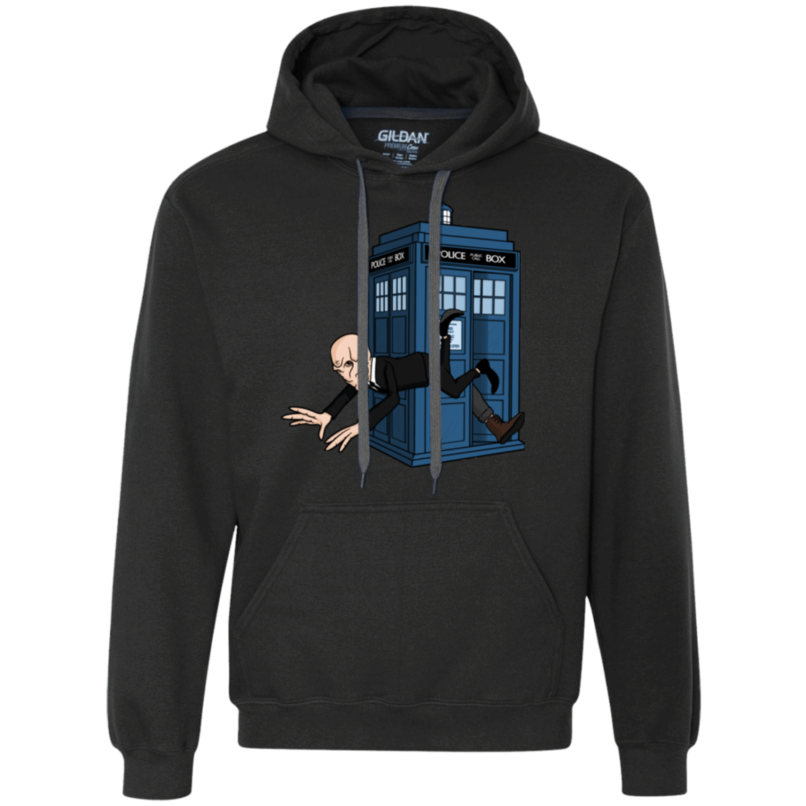 Sweatshirts Black / Small Silence Falls Premium Fleece Hoodie