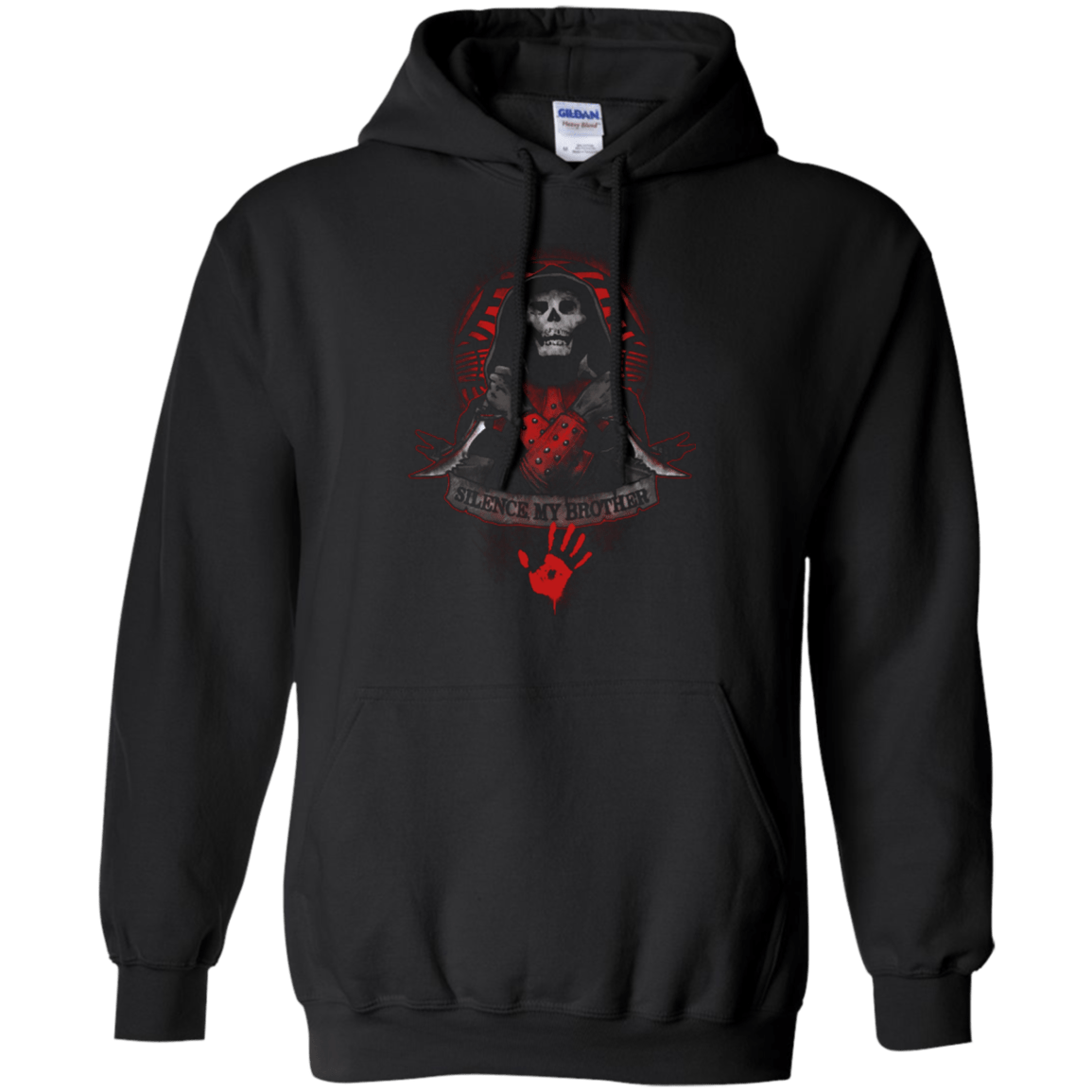 Sweatshirts Black / Small Silence My Brother Pullover Hoodie