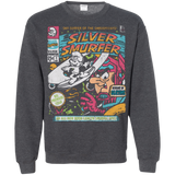 Sweatshirts Dark Heather / Small Silver Smurfer Crewneck Sweatshirt