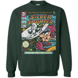 Sweatshirts Forest Green / Small Silver Smurfer Crewneck Sweatshirt