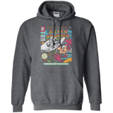 Sweatshirts Dark Heather / Small Silver Smurfer Pullover Hoodie