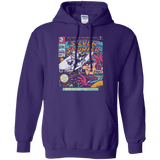 Sweatshirts Purple / Small Silver Smurfer Pullover Hoodie