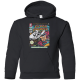 Sweatshirts Black / YS Silver Smurfer Youth Hoodie