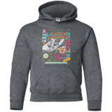 Sweatshirts Dark Heather / YS Silver Smurfer Youth Hoodie