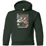 Sweatshirts Forest Green / YS Silver Smurfer Youth Hoodie