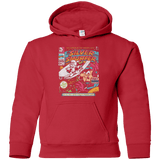 Sweatshirts Red / YS Silver Smurfer Youth Hoodie