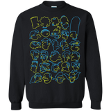 Sweatshirts Black / S SIMPSONS Crewneck Sweatshirt