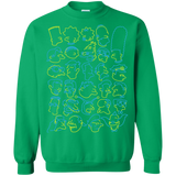 Sweatshirts Irish Green / S SIMPSONS Crewneck Sweatshirt