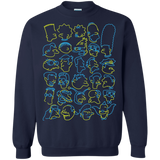 Sweatshirts Navy / S SIMPSONS Crewneck Sweatshirt