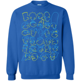 Sweatshirts Royal / S SIMPSONS Crewneck Sweatshirt