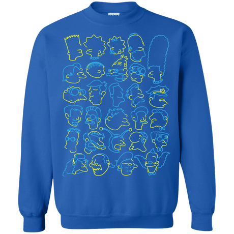 Sweatshirts Royal / S SIMPSONS Crewneck Sweatshirt