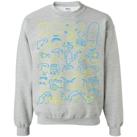 Sweatshirts Sport Grey / S SIMPSONS Crewneck Sweatshirt