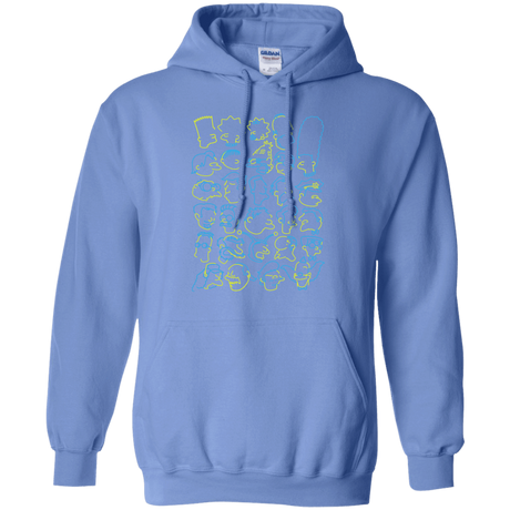 Sweatshirts Carolina Blue / S SIMPSONS Pullover Hoodie