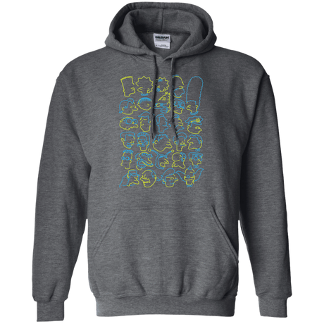 Sweatshirts Dark Heather / S SIMPSONS Pullover Hoodie