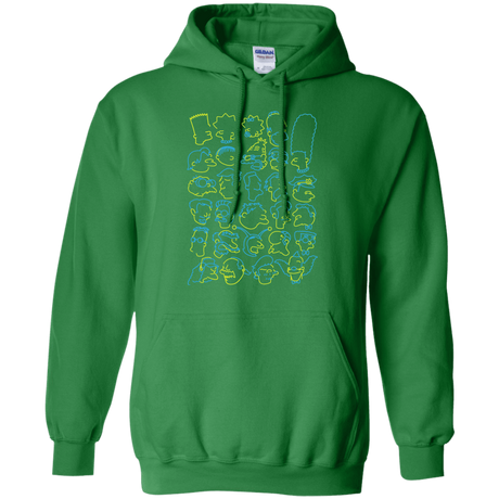 Sweatshirts Irish Green / S SIMPSONS Pullover Hoodie