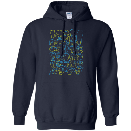 Sweatshirts Navy / S SIMPSONS Pullover Hoodie