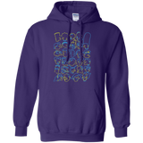 Sweatshirts Purple / S SIMPSONS Pullover Hoodie
