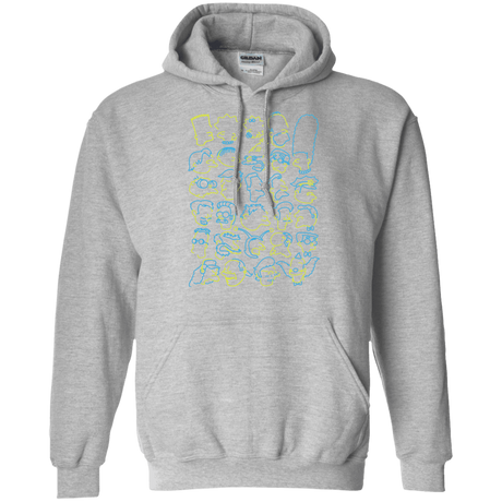 Sweatshirts Sport Grey / S SIMPSONS Pullover Hoodie