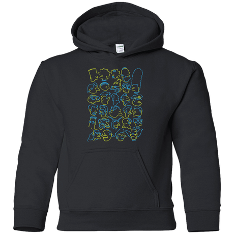 Sweatshirts Black / YS SIMPSONS Youth Hoodie