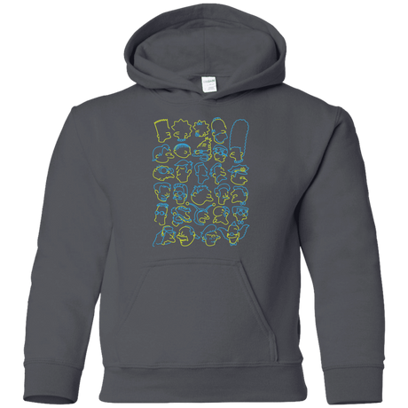 Sweatshirts Charcoal / YS SIMPSONS Youth Hoodie