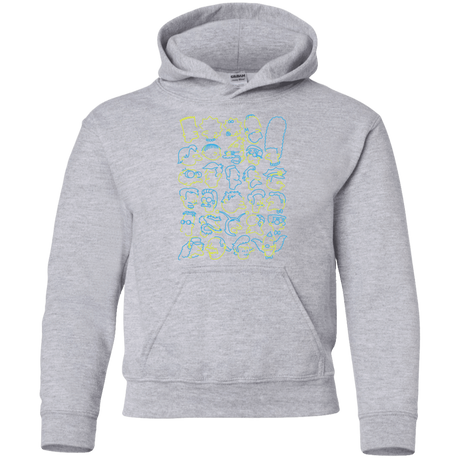 Sweatshirts Sport Grey / YS SIMPSONS Youth Hoodie