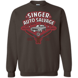 Sweatshirts Dark Chocolate / Small Singer Auto Salvage Crewneck Sweatshirt