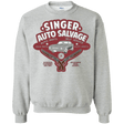 Sweatshirts Sport Grey / Small Singer Auto Salvage Crewneck Sweatshirt