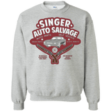 Sweatshirts Sport Grey / Small Singer Auto Salvage Crewneck Sweatshirt