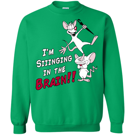 Sweatshirts Irish Green / S Singing In The Brain Crewneck Sweatshirt