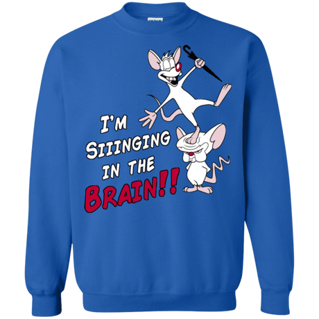Sweatshirts Royal / S Singing In The Brain Crewneck Sweatshirt