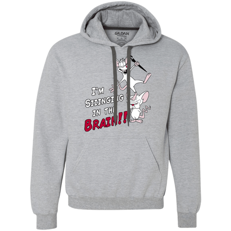 Sweatshirts Sport Grey / S Singing In The Brain Premium Fleece Hoodie