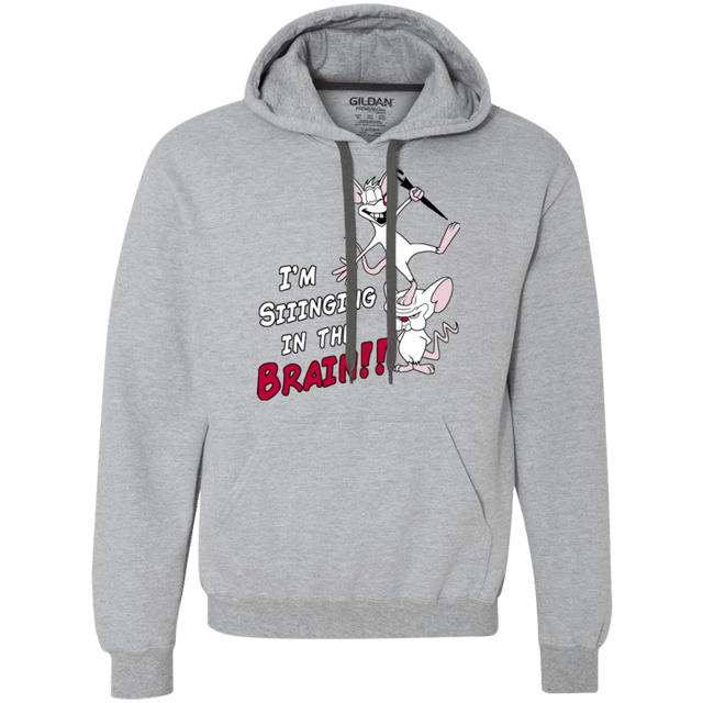 Sweatshirts Sport Grey / S Singing In The Brain Premium Fleece Hoodie