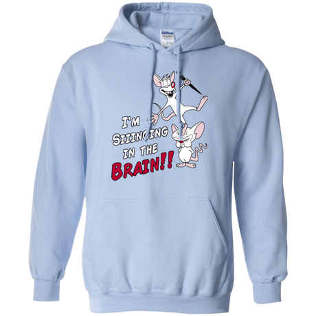 Sweatshirts Light Blue / S Singing In The Brain Pullover Hoodie