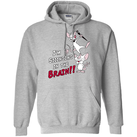 Sweatshirts Sport Grey / S Singing In The Brain Pullover Hoodie